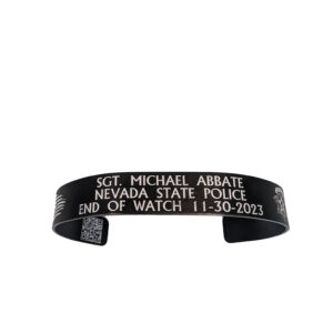 Bracelet - Sergeant Michael Abbate (Black)